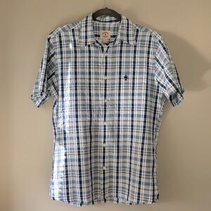 Men’s Brooks Brooks red fleece shirt